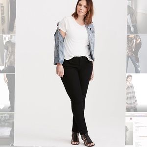 Torrid Tripp NYC skinny ponte pants 18T NWT